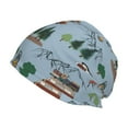 thumbnail image 1 of Logiee Camping Caravan Print Unisex Knit Beanie for Men Women Winter Hat,Beanies Skull Caps, 1 of 7