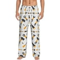 thumbnail image 1 of Logiee Carpenter tools Print Pajama Pants for Men,Men’s Pajama Bottoms,Mens PJ Pants with Pockets & Button Fly-X-Large, 1 of 6