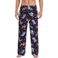 thumbnail image 1 of Logiee Cartoon Dinosaur Print Pajama Pants for Men,Men’s Pajama Bottoms,Mens PJ Pants with Pockets & Button Fly-XX-Large, 1 of 6