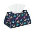 thumbnail image 1 of Logiee Cartoon Dinosaur Print Tissue Box Cover,Stylish Tissue Box Holder Decorative Tissue Cover for Bathroom Toilet Bedroom Living Room Table Desk Office, 1 of 7
