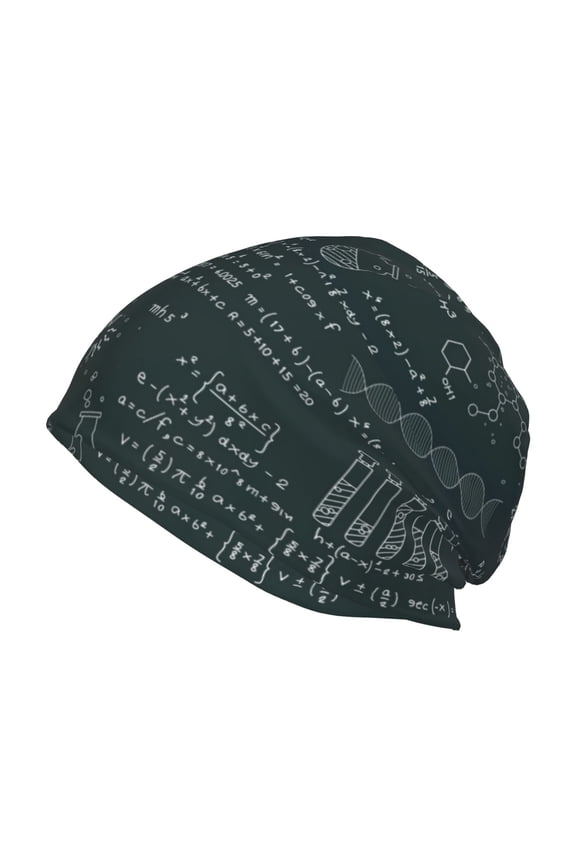 Chemical Print Unisex Knit Beanie for Men Women Winter Hat,Beanies Skull Caps
