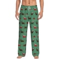 thumbnail image 1 of Logiee Christmas Dachshund Print Pajama Pants for Men,Men’s Pajama Bottoms,Mens PJ Pants with Pockets & Button Fly-3X-Large, 1 of 6