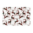 thumbnail image 1 of Logiee Christmas Plaid Moose Print Welcome Mats for Entryway,Door Mat for Front Door,Entry Mat,Doormat for Garden, Garage, Patio, Home, Porch Decor, 1 of 7