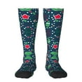 thumbnail image 1 of Logiee Christmas Print Gift Stocking Stuffers,Adult Stockings,Novelty Socks,Funny Socks Birthday Running Walking Sleeping, 1 of 6