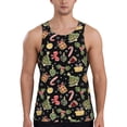thumbnail image 1 of Logiee Christmas Tree Decoration Print Men's Workout Tank Top,Quick Dry Workout Tank Top,Gym Muscle Tee,Fitness Bodybuilding Sleeveless T Shirt-X-Large, 1 of 7