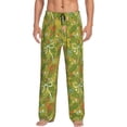 thumbnail image 1 of Logiee Christmas bows Print Pajama Pants for Men,Men’s Pajama Bottoms,Mens PJ Pants with Pockets & Button Fly-Small, 1 of 6