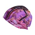 thumbnail image 1 of Logiee Closeup Honeybee on Flower Print Unisex Knit Beanie for Men Women Winter Hat,Beanies Skull Caps, 1 of 7