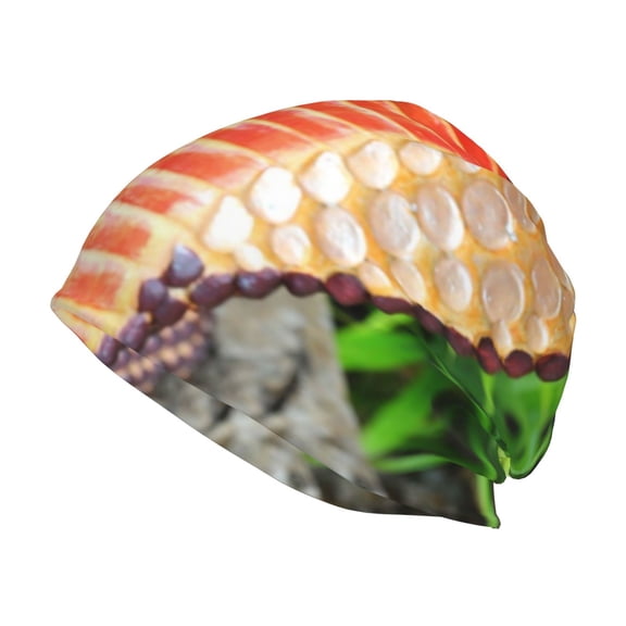 Logiee Cobra Snake Print Unisex Knit Beanie for Men Women Winter Hat,Beanies Skull Caps