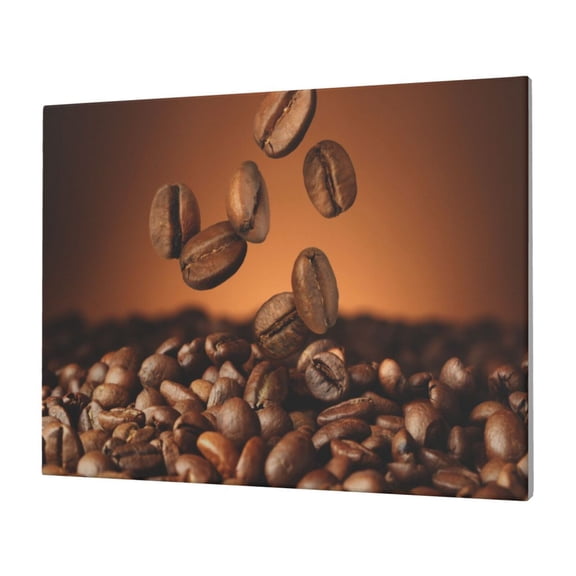 Logiee Coffee Beans Print Canvas Wall Art,Canvas Picture Prints with Frame, Wall Art Decorative,Canvas Decorative,Suitable for Living Room Bedroom Office Room 30x40