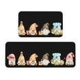 thumbnail image 1 of Logiee Coffee Gnome (2) Print Kitchen Mats for Floor Sets of 2,Waterproof Kitchen Rugs,Non Slip Comfort Standing Mat Rug for Home,Runner,Sink,Office,Laundry, 1 of 1