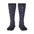 thumbnail image 1 of Logiee Colored Balloons Print Gift Stocking Stuffers,Adult Stockings,Novelty Socks,Funny Socks Birthday Running Walking Sleeping, 1 of 6