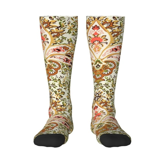 Logiee Colorful Paisley Print Gift Stocking Stuffers,Adult Stockings,Novelty Socks,Funny Socks Birthday Running Walking Sleeping