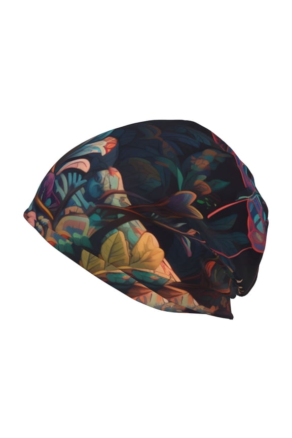 Colorful Patterned Snake Print Unisex Knit Beanie for Men Women Winter Hat,Beanies Skull Caps