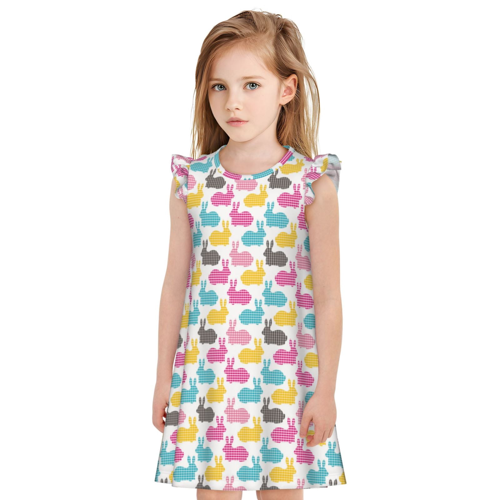 Oliver Rabbit Girl's Daygown