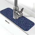 thumbnail image 1 of Logiee Colorful Stars Print Kitchen Sink Splash Guard Faucet Mat for Splash Guard Behind Faucet Drip Catcher for Kitchen,Bathroom,Sink Mat,Dish Drying Mat,Bathroom-15" X 5.5", 1 of 7