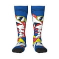 thumbnail image 1 of Logiee Cool Lobster Surfing Print Gift Stocking Stuffers,Adult Stockings,Novelty Socks,Funny Socks Birthday Running Walking Sleeping, 1 of 6