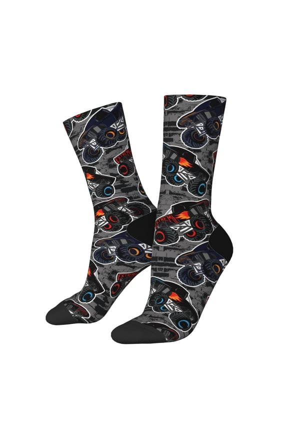 Cool Off-Road Vehicle Print Adult Socks for Men & Women,Calf Socks, Ankle Socks,Boots Socks,Breathable Casual Sock,Unisex Crew Socks