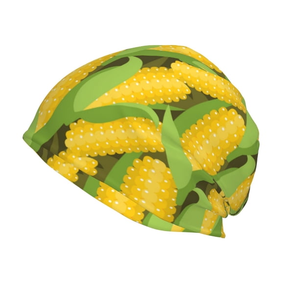 Logiee Corn 1 Print Unisex Knit Beanie for Men Women Winter Hat,Beanies Skull Caps