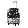 thumbnail image 1 of Logiee Cosmic Landscape Celestial Art Print Travel Luggage Cover,Suitcase Protector, Washable Elastic Suitcase Baggage Cover,Closure for Wheeled Suitcase Fit 18-32 Inch Luggage-Small, 1 of 7