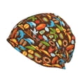 thumbnail image 1 of Logiee Cute Beach Dolphin Print Unisex Knit Beanie for Men Women Winter Hat,Beanies Skull Caps, 1 of 7