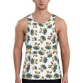 thumbnail image 1 of Logiee Cute Bunny Print Men's Workout Tank Top,Quick Dry Workout Tank Top,Gym Muscle Tee,Fitness Bodybuilding Sleeveless T Shirt-XX-Large, 1 of 7