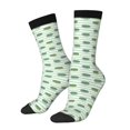 thumbnail image 1 of Logiee Cute Crocodile Print Adult Socks for Men & Women,Calf Socks, Ankle Socks,Boots Socks,Breathable Casual Sock,Unisex Crew Socks, 1 of 6