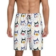 thumbnail image 1 of Logiee Cute Dog Print Men's Pajama Shorts with Drawstring & Pockets,Sleep Shorts for Men,Sleepwear Bottoms,Elastic Waistband Loungewear-XX-Large, 1 of 6
