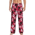 thumbnail image 1 of Logiee Cute Dog Print Pajama Pants for Men,Men’s Pajama Bottoms,Mens PJ Pants with Pockets & Button Fly-Small, 1 of 6