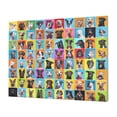 thumbnail image 1 of Logiee Cute Dogs Collage Print Canvas Wall Art,Canvas Picture Prints with Frame, Wall Art Decorative,Canvas Decorative,Suitable for Living Room Bedroom Office Room 30x40, 1 of 6
