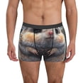 thumbnail image 1 of Logiee Cute Fat Ball Branch Print Mens Boxer Briefs,Boxer Briefs for Men,Breathable Stretch Underwear,Boys Boxer Briefs-XX-Large, 1 of 5