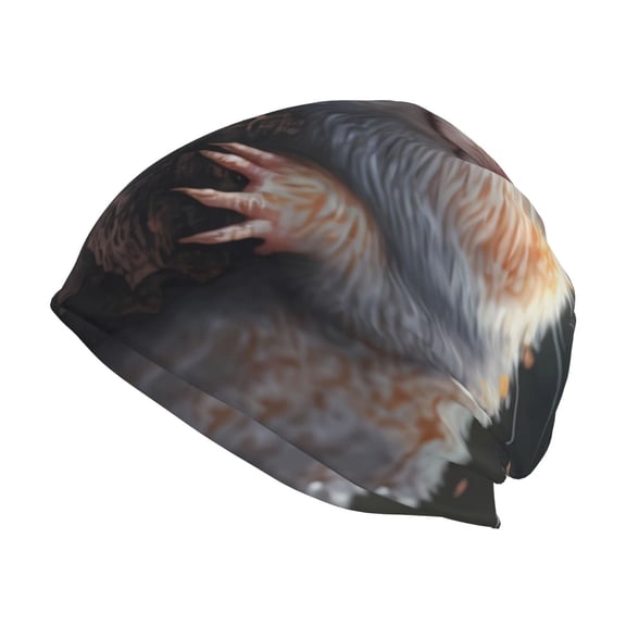 Logiee Cute Fat Ball Branch Print Unisex Knit Beanie for Men Women Winter Hat,Beanies Skull Caps