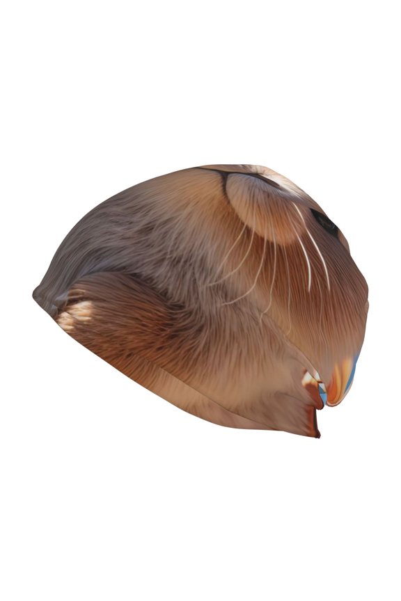 Cute Guinea Pig Sea Print Unisex Knit Beanie for Men Women Winter Hat,Beanies Skull Caps