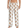 thumbnail image 1 of Logiee Cute Little Pirate Red Panda Print Pajama Pants for Men,Men’s Pajama Bottoms,Mens PJ Pants with Pockets & Button Fly-3X-Large, 1 of 6