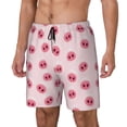 thumbnail image 1 of Logiee Cute Pig Nose Print Men's Swim Trunk,Quick Dry Board Shorts ,Men's Swim Trunks with Compression Liner, Bathing Suits with Pockets-X-Large, 1 of 6