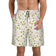 thumbnail image 1 of Logiee Cute Rabbit Print Mens Swim Trunks Quick Dry Board Shorts,Breathable Hawaii Beach Shorts Swimwear Bathing Suits-Medium, 1 of 6