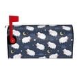 thumbnail image 1 of Logiee Cute Sheep 1 Print Post Letter Box Wrap Decor, Mailbox Cover Suitable for Standard Mailbox and Large Size Mailbox,Outdoor Yard Decoration-25.5x21 in, 1 of 8