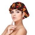 thumbnail image 1 of Logiee Cute Squirrel Print Silk Bonnet Satin Bonnet for Sleeping Women and Men,Double Layer Hair Bonnet for Curly Braids Hair, 1 of 6