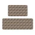 thumbnail image 1 of Logiee Dachshund Dog Woof Print Kitchen Mats for Floor Sets of 2,Waterproof Kitchen Rugs,Non Slip Comfort Standing Mat Rug for Home,Runner,Sink,Office,Laundry, 1 of 6