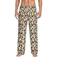 thumbnail image 1 of Logiee Dachshund Print Pajama Pants for Men,Men’s Pajama Bottoms,Mens PJ Pants with Pockets & Button Fly-Medium, 1 of 6