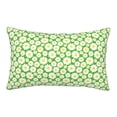 thumbnail image 1 of Logiee Daisies Flowers Print Pillow Case,Throw Pillow Covers, Double Sided Plush Cushion Cover for Couch Sofa Bed, Only Pillowcase-14"x20", 1 of 6