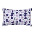 thumbnail image 1 of Logiee Daisies Flowers Print Pillow Case,Throw Pillow Covers, Double Sided Plush Cushion Cover for Couch Sofa Bed, Only Pillowcase-16"x24", 1 of 6