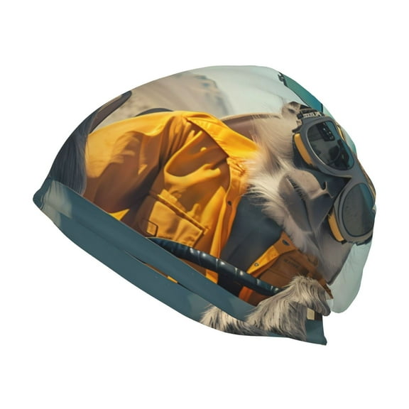 Logiee Desert Monkeys Drive Print Unisex Knit Beanie for Men Women Winter Hat,Beanies Skull Caps