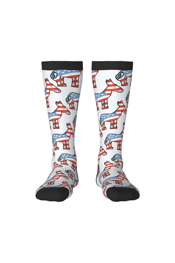 Donkey Print Gift Stocking Stuffers,Adult Stockings,Novelty Socks,Funny Socks Birthday Running Walking Sleeping