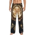 thumbnail image 1 of Logiee Dreamcatcher With Mandala Print Pajama Pants for Men,Men’s Pajama Bottoms,Mens PJ Pants with Pockets & Button Fly-XX-Large, 1 of 6