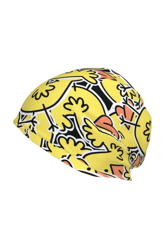 Ducks Print Unisex Knit Beanie for Men Women Winter Hat,Beanies Skull Caps