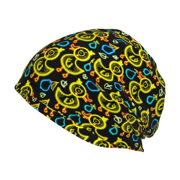 Logiee Ducks1 Print Unisex Knit Beanie for Men Women Winter Hat,Beanies Skull Caps