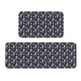 thumbnail image 1 of Logiee Elegant ice skates snowflakes A Print Kitchen Mats for Floor Sets of 2,Waterproof Kitchen Rugs,Non Slip Comfort Standing Mat Rug for Home,Runner,Sink,Office,Laundry, 1 of 6