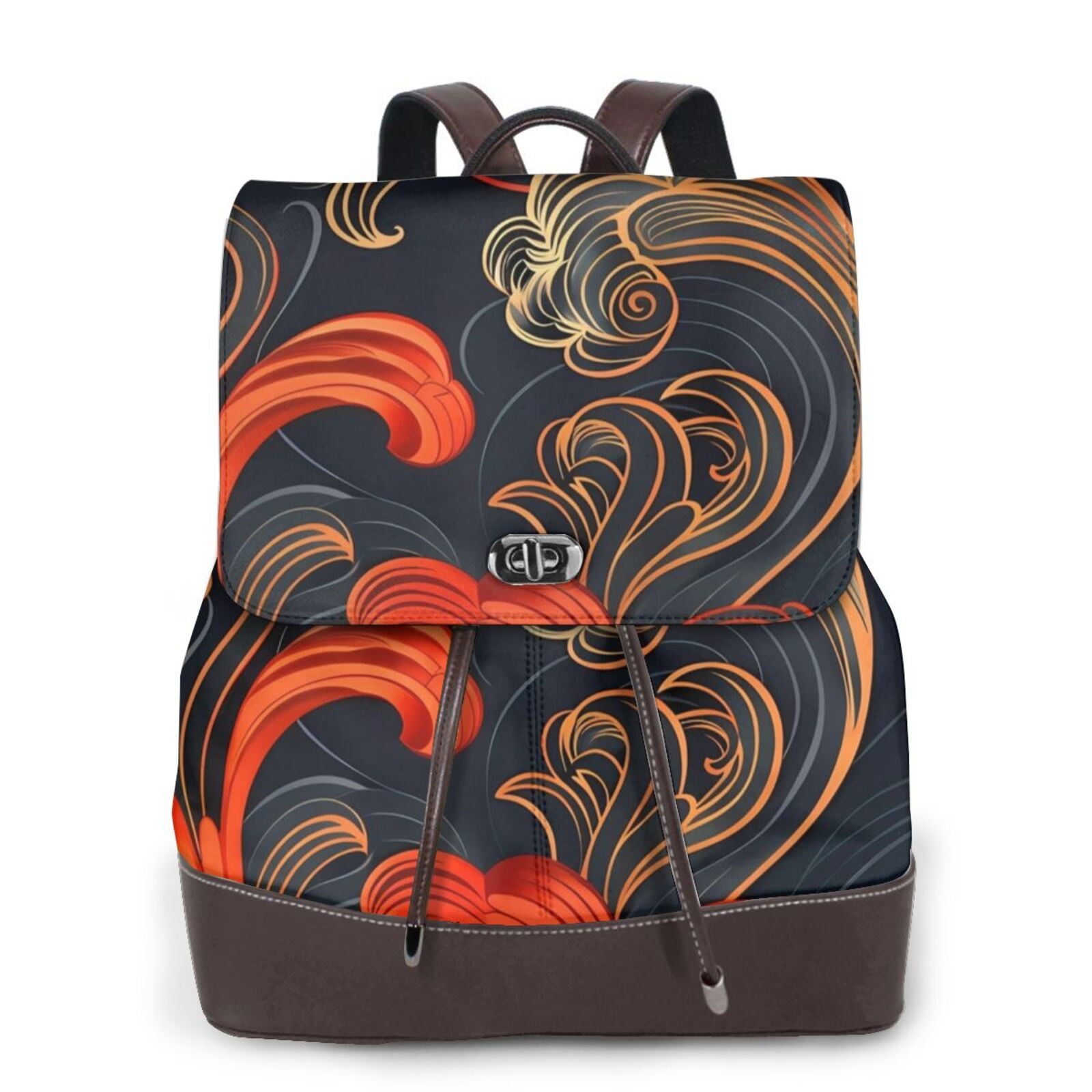 Anatomy Pattern Print Backpack main image 0