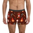 thumbnail image 1 of Logiee Fire Extinguisher Print Mens Boxer Briefs,Boxer Briefs for Men,Breathable Stretch Underwear,Boys Boxer Briefs-X-Large, 1 of 5