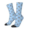 thumbnail image 1 of Logiee French Bulldog Puppy Print Adult Socks for Men & Women,Calf Socks, Ankle Socks,Boots Socks,Breathable Casual Sock,Unisex Crew Socks, 1 of 6